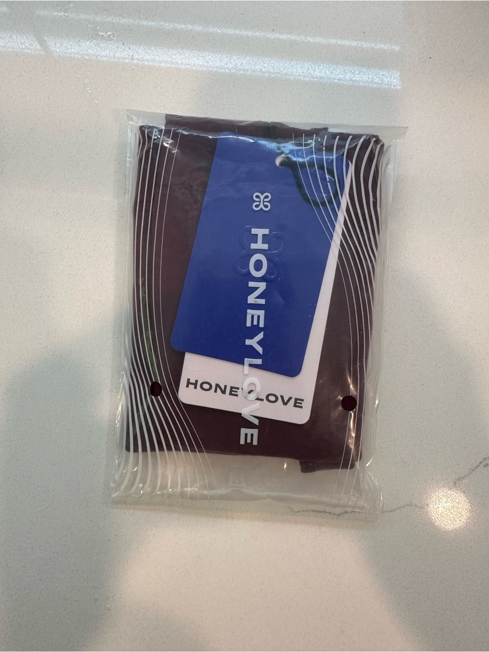 Honeylove High-Waist Seamless Boyshorts in Wine